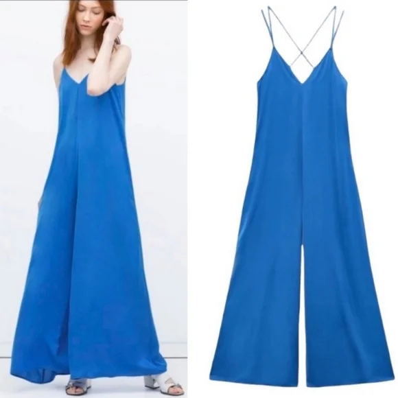 Zara Wide Leg Jumpsuit - Picture 2 of 14